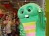 1日店長にガチャピン