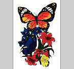 「花」と「蝶」